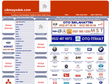 Tablet Screenshot of cikmayedek.com